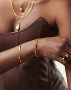 February Birthstone Chain Bracelet