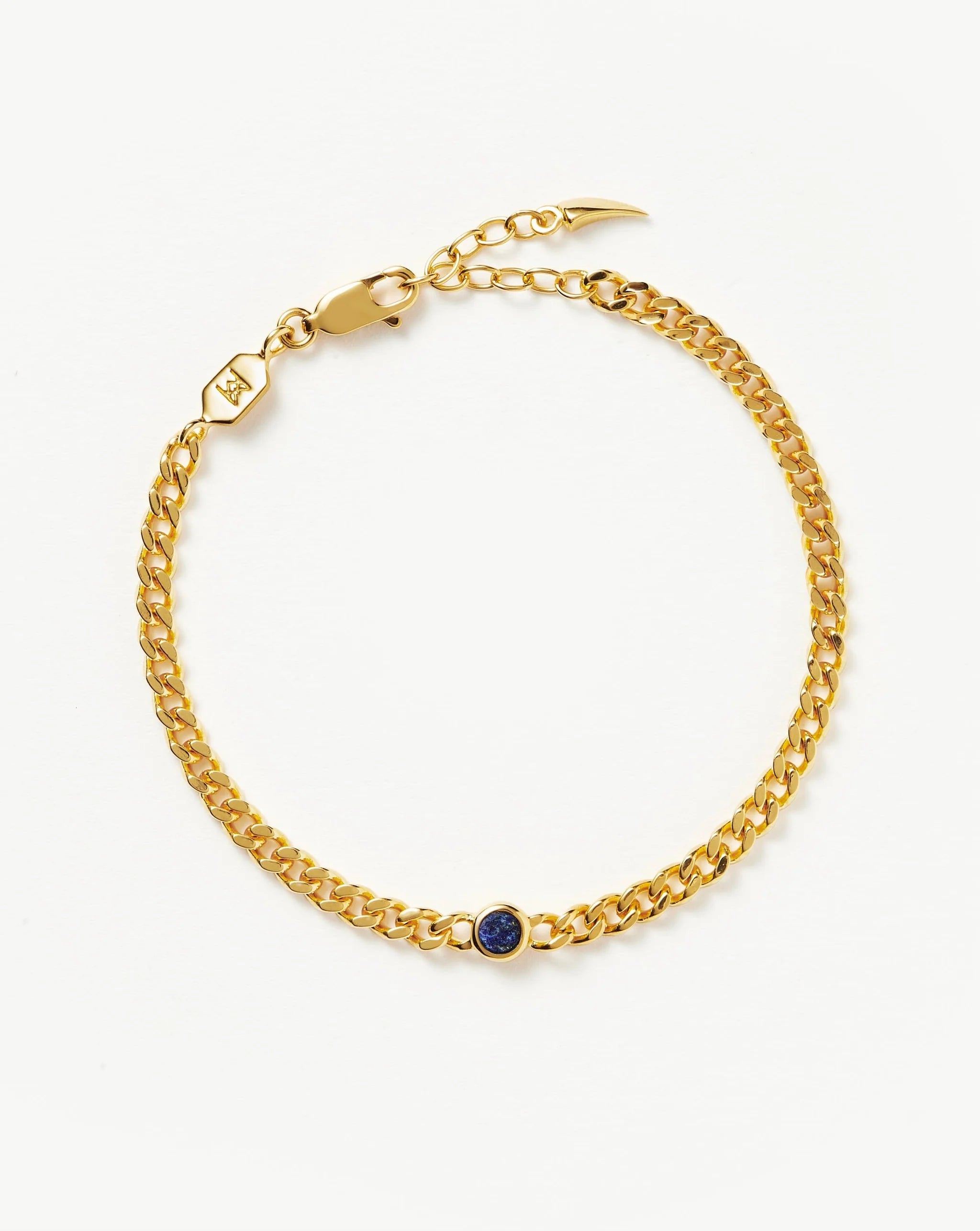 September Birthstone Chain Bracelet