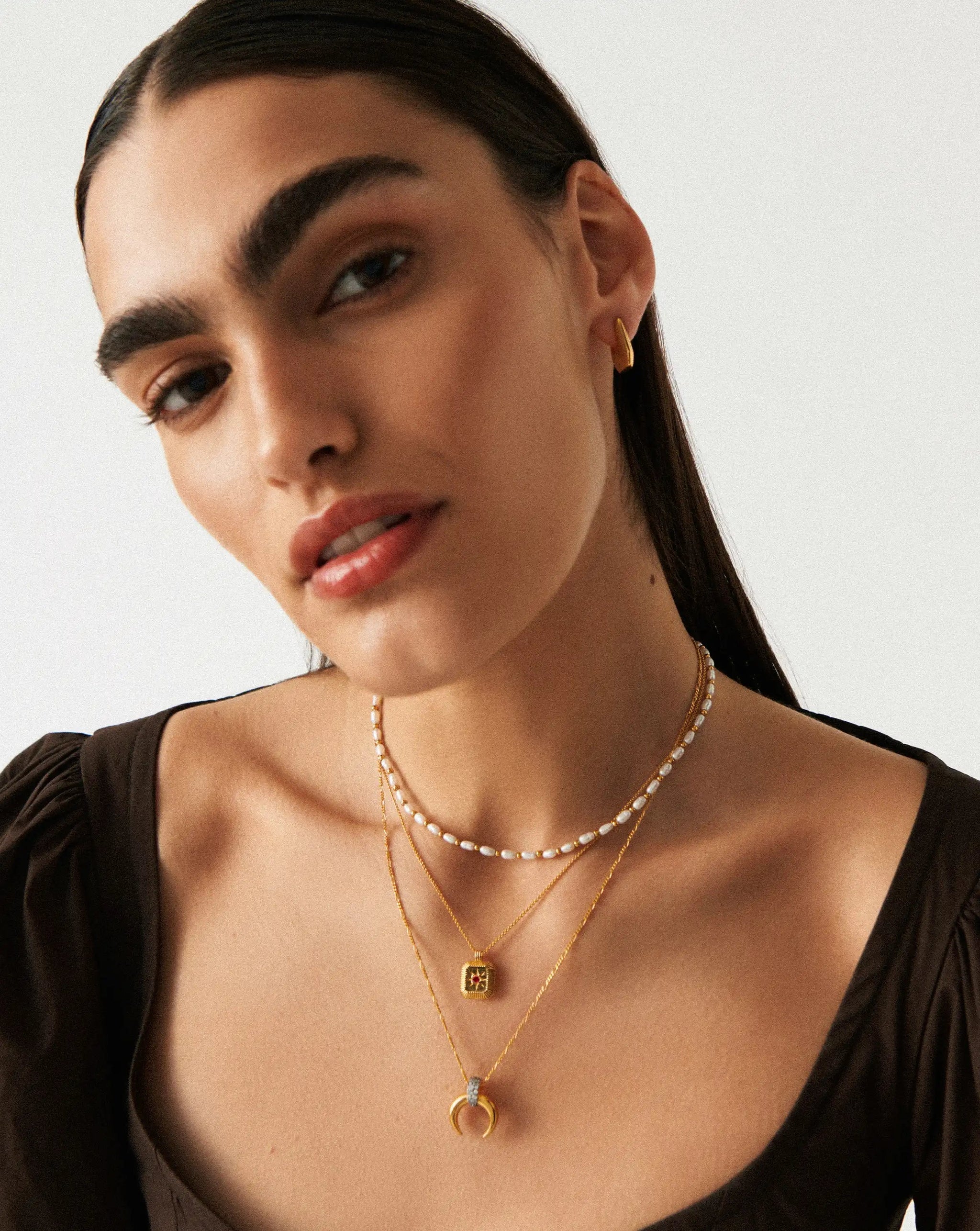 July Birthstone Pendant Necklace