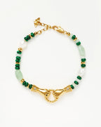 Harris Reed In Good Hands Beaded Gemstone Bracelet