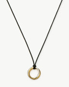 Lucy Williams Entwine Pendant Cord Necklace