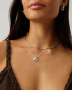 Spiral Mini Pendant Necklace