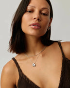 Spiral Mini Pendant Necklace