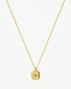 May Birthstone Pendant Necklace