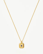 September Birthstone Pendant Necklace