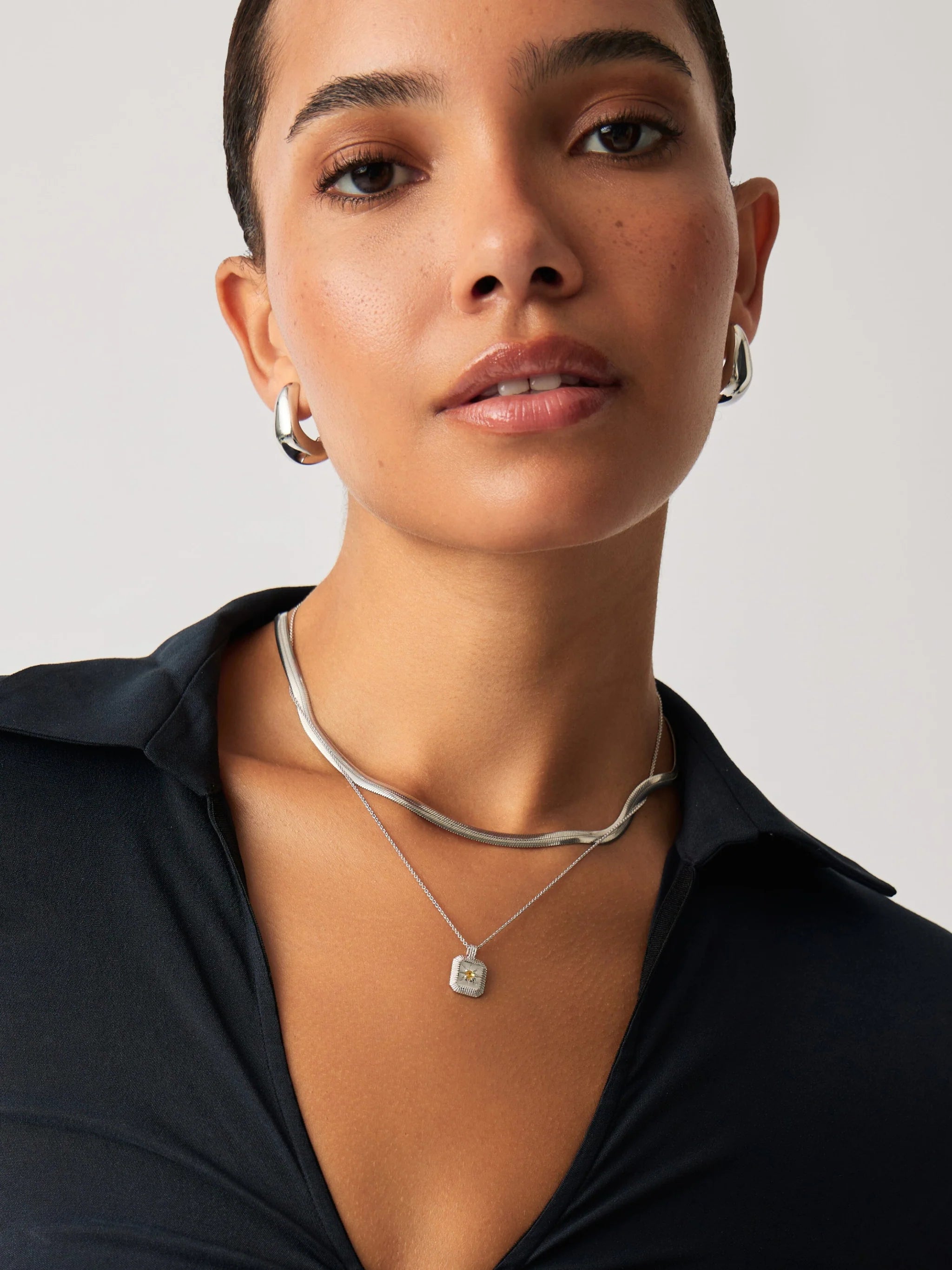 November Birthstone Pendant Necklace