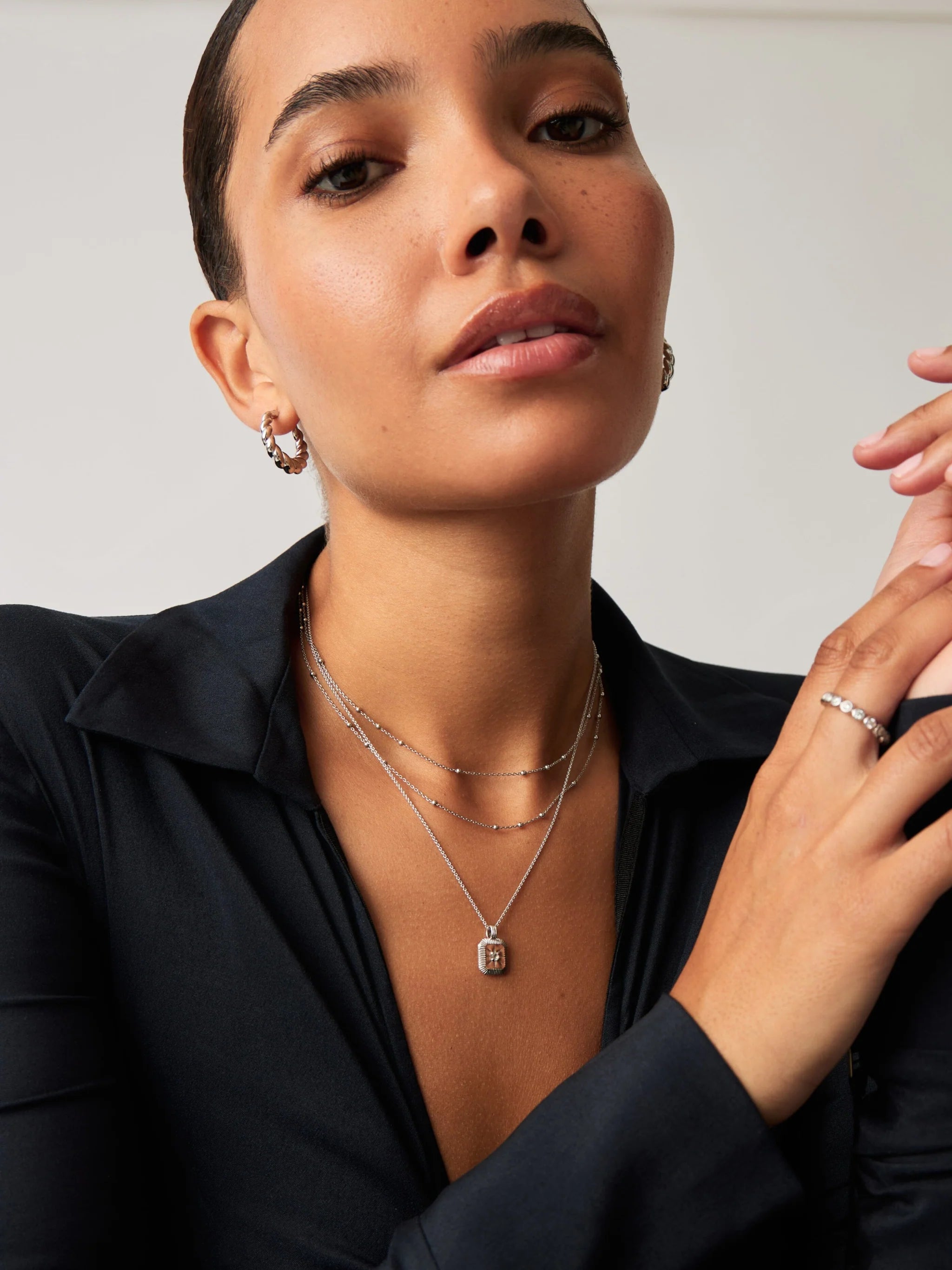 April Birthstone Pendant Necklace